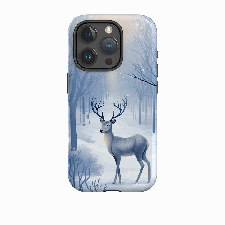 Soft Detail Layer iPhone Tough Case - Dreams Of Winter II