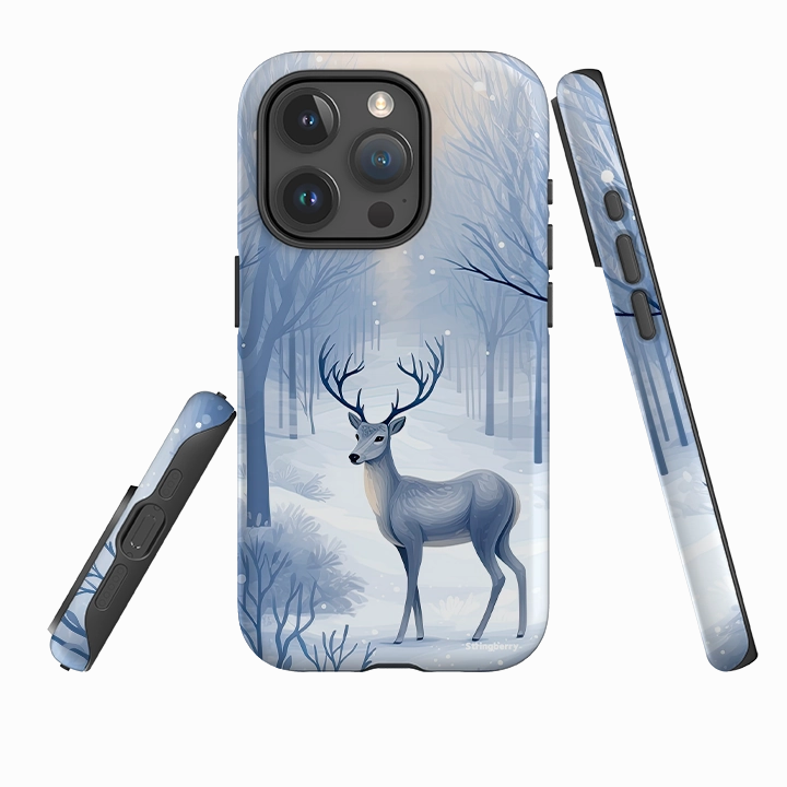 Trendy Detailing iPhone Tough Case - Dreams Of Winter II