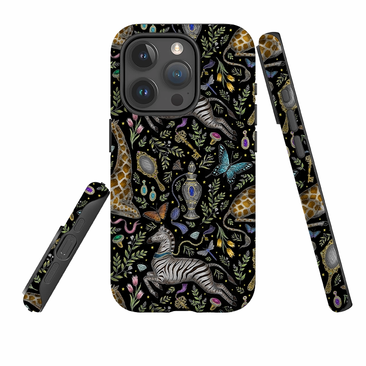 Chic Accessory iPhone Tough Case - Dressing Table Black By Catherine Rowe