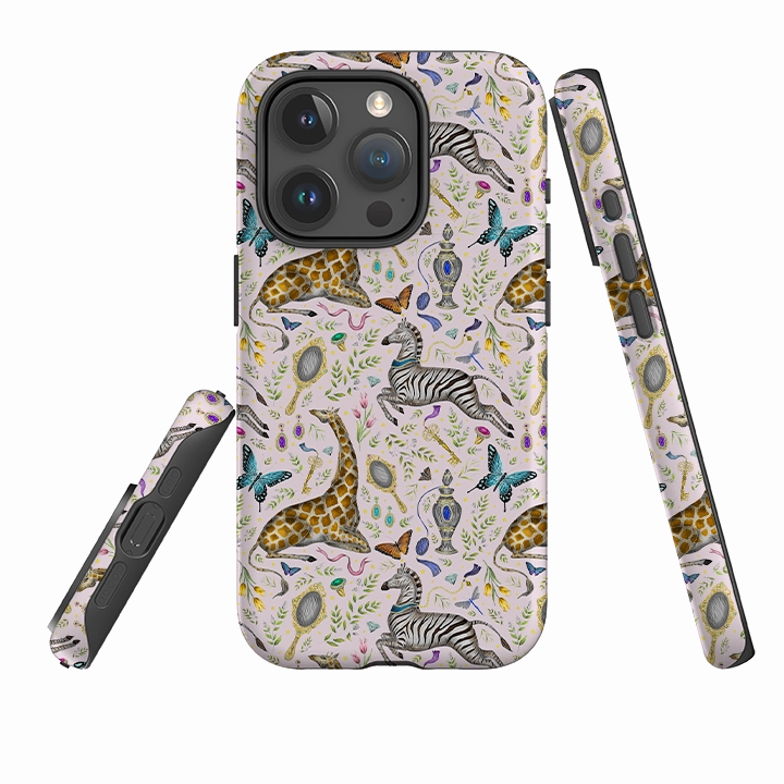 Matte Texture Protective Detail iPhone Tough Case - Dressing Table By Catherine Rowe