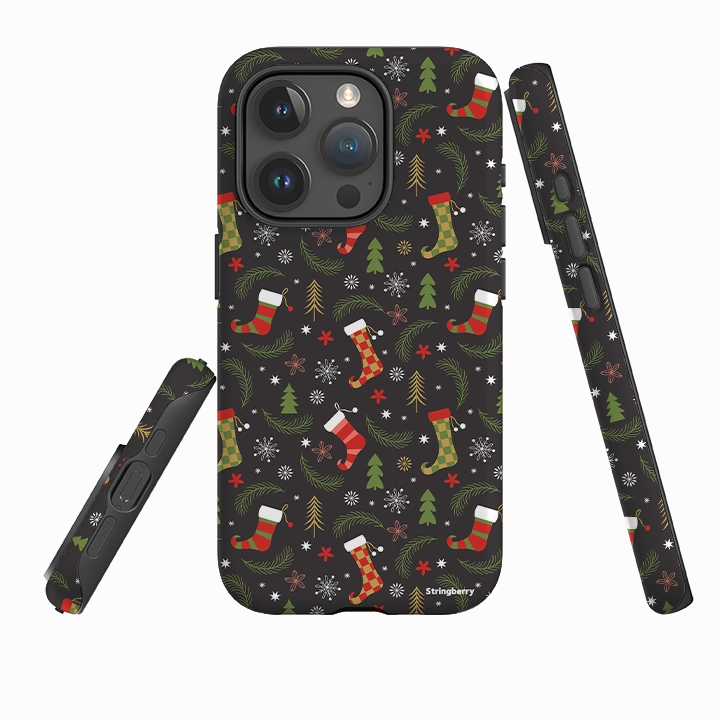 iPhone Tough Case - Elf Shoes Flexible Edge Texture Flexible Grip Texture