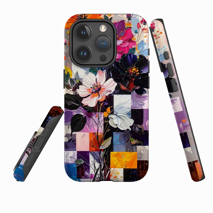 Student Gear Matte Feel iPhone Tough Case - Essence Floral
