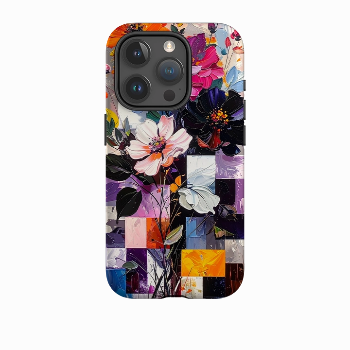 iPhone Tough Case - Essence Floral Fashion Detail