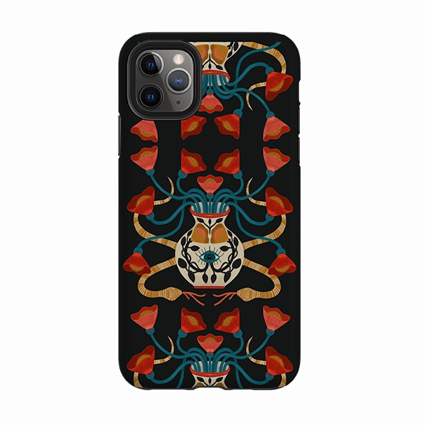 Modern Finish iPhone Tough Case - Eye By Nina Pace