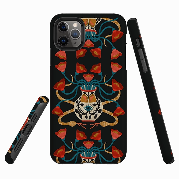 iPhone Tough Case - Eye By Nina Pace Pocket Ready Trendy Layer