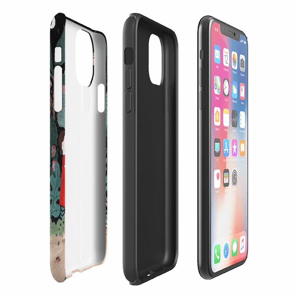 iPhone Tough Case - Fearless By Bex Parkin Minimal Aesthetic Touch