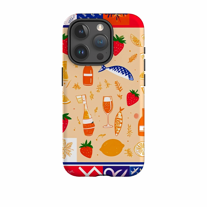 Everyday Carry Protective Edge Layer iPhone Tough Case - Festival Life