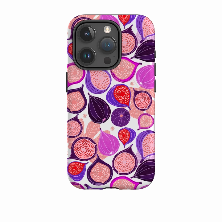 iPhone Tough Case - Ficolino Pattern By Madalina Andronic Elegant Pattern