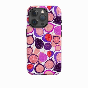 Minimal Look iPhone Tough Case - Ficolino Pattern By Madalina Andronic