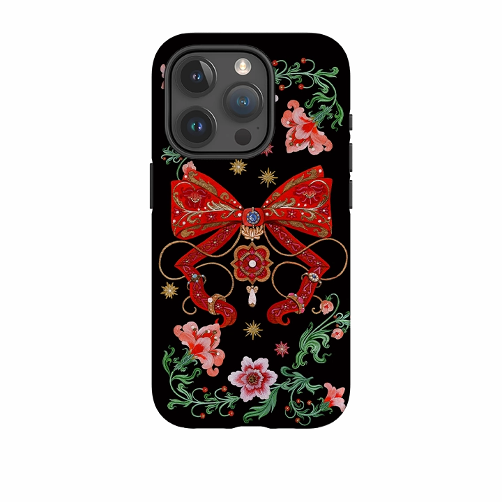 iPhone Tough  Case - Five Gold Ring By Maria Matos Rugged Design Stylish Color