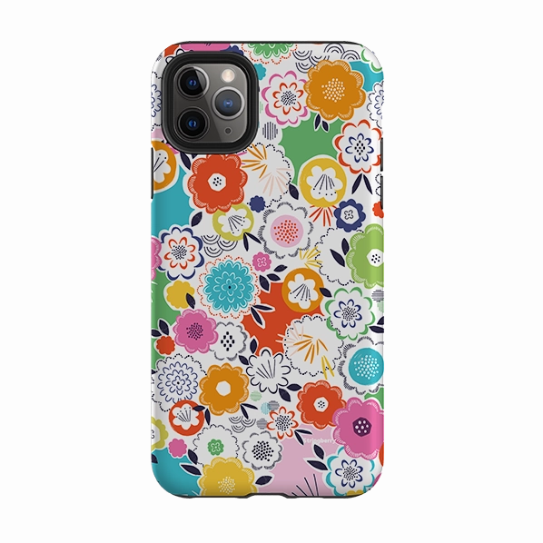 iPhone Tough Case - Flowers By Ali Brookes Daily Durability Artistic Print