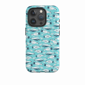 Color Layer iPhone Tough Case - Flying Birds By Gabriela Larios