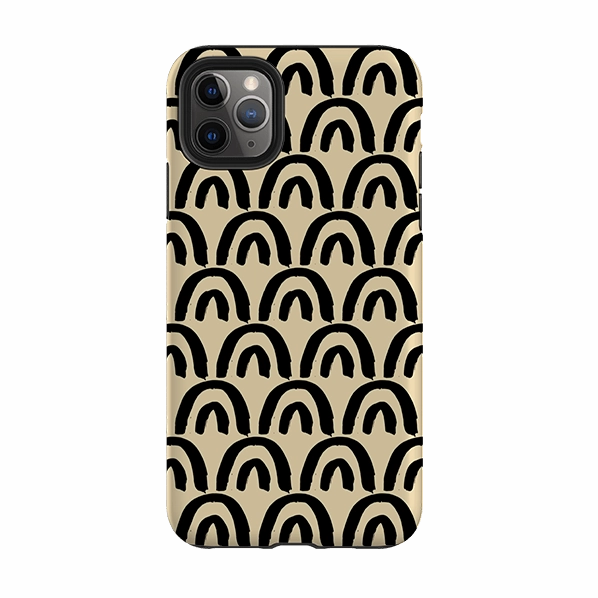 Durable touch Clear Finish iPhone Tough Case - Fortunate