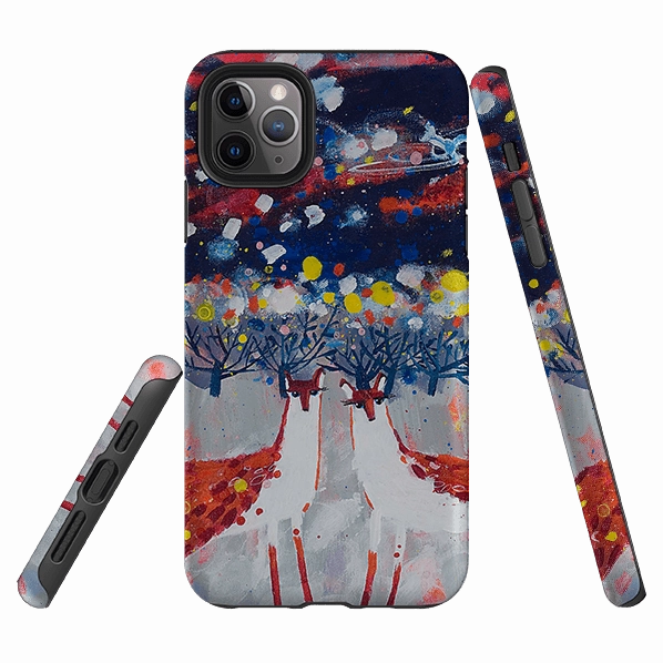 Portable Protection iPhone Tough Case - Foxey By Claire West