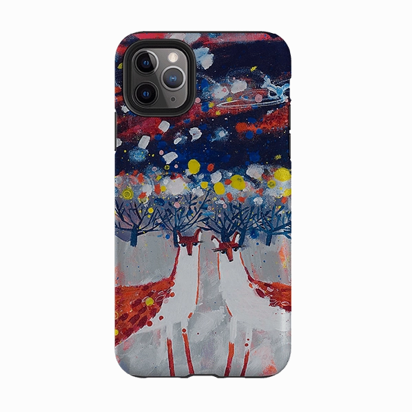 iPhone Tough Case - Foxey By Claire West Compact Shape Premium Detail Finish