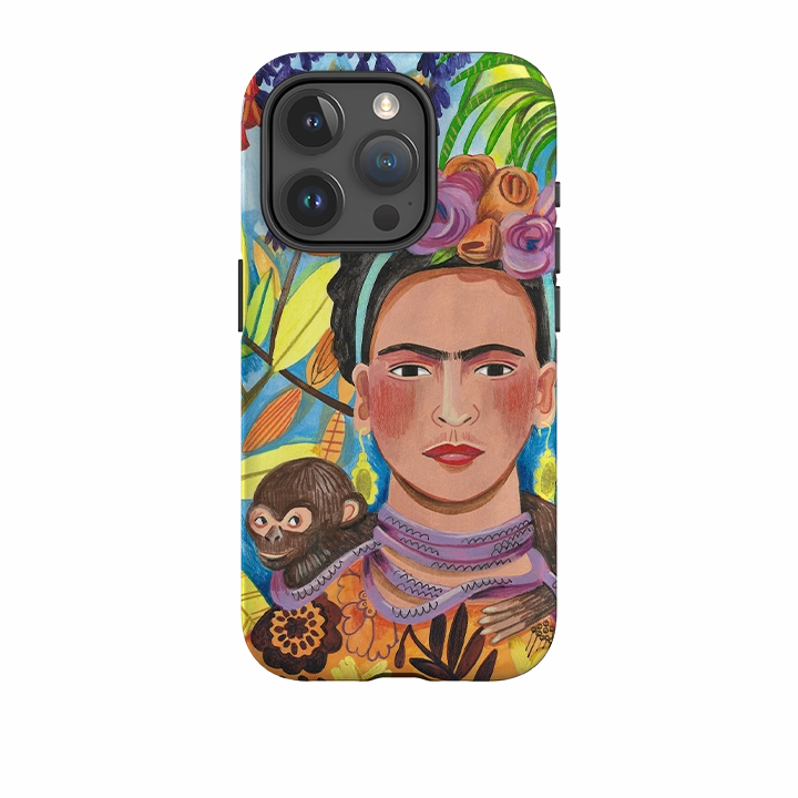 iPhone Tough Case - Frida By Caroline Bonne Muller Refined Pattern