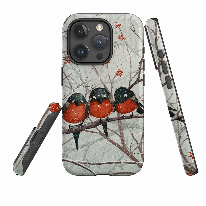 Soft Surface iPhone Tough Case - Frosted Branches By Maja Lindberg