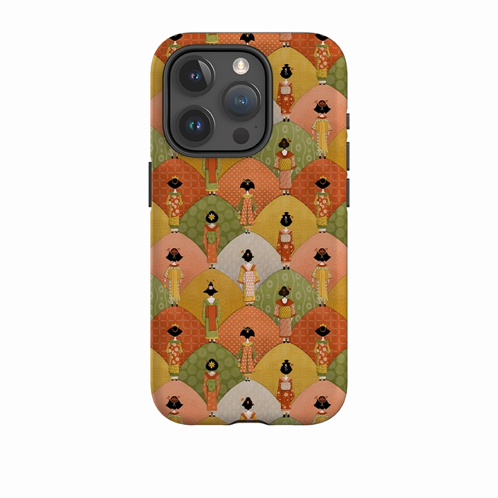 iPhone Tough Case - Geisha By Maja Lindberg Hard Plastic
