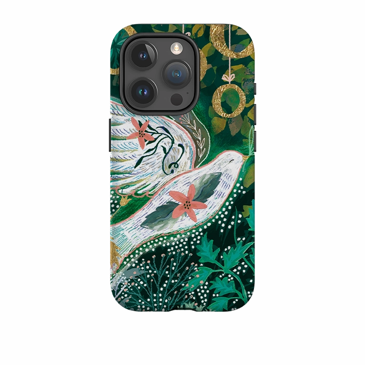 iPhone Tough Case - Gold Rings By Emma Frances Grant Tough Frame