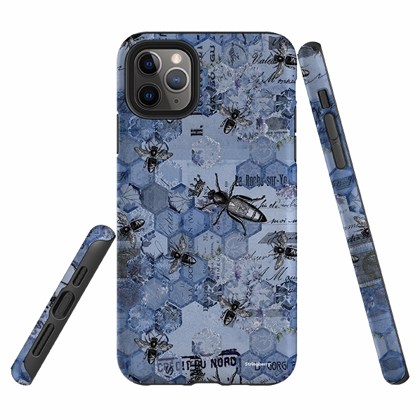Subtle design iPhone Tough Case - Grunge Bee