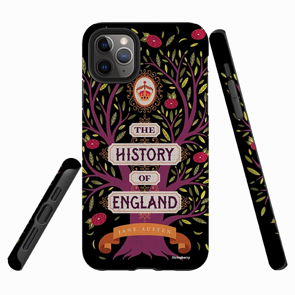 Fashion Detail iPhone Tough Case - History Of England By Jenny Zemanek