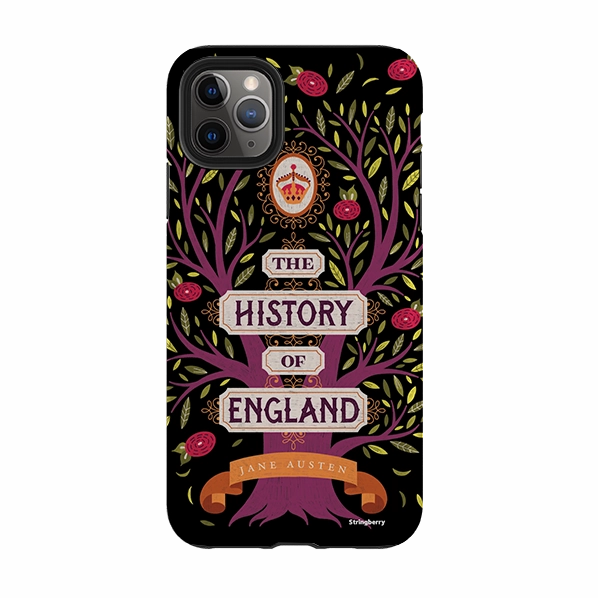 Soft Surface Design Compact Pattern iPhone Tough Case - History Of England By Jenny Zemanek
