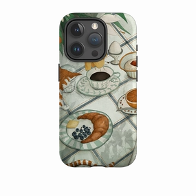 iPhone Tough Case - Hungry Friends By Maja Lindberg Smooth Layer Modern Look