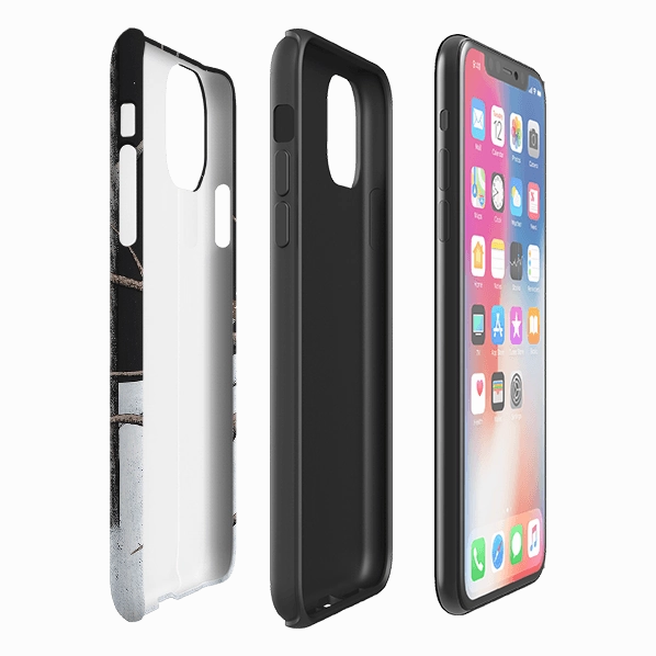 Luxury Grip Matte Edge iPhone Tough Case - In The Depths Of Winter By Natasha Newton