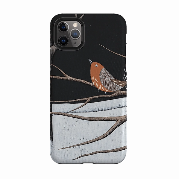 Clear Finish Practical Look iPhone Tough Case - In The Depths Of Winter By Natasha Newton