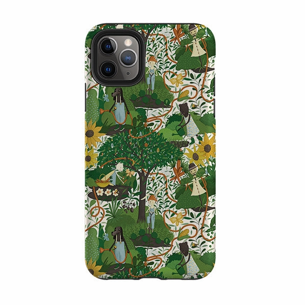iPhone Tough Case - In the Garden By Maja Lindberg Luxury Coating