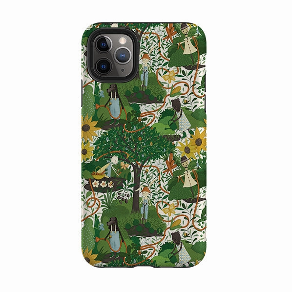 iPhone Tough Case - In the Garden By Maja Lindberg Premium Detail Finish Polished Style