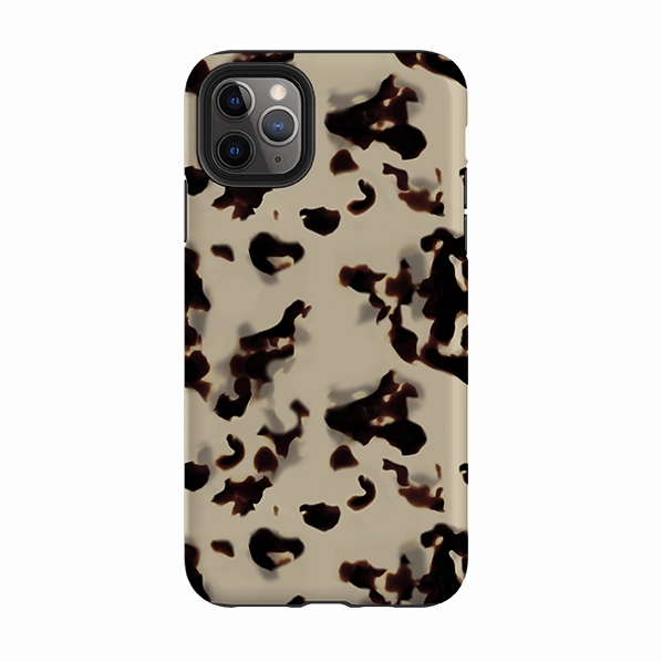 Flexible Layer Design Premium Pattern Design iPhone Tough Case - Ivory Rocky Road