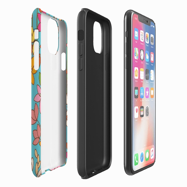 Protective Form Fit iPhone Tough Case - Ixia By Amelia Bowman