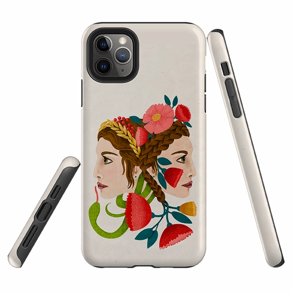 iPhone Tough Case - Janus By Nina Pace Sleek Detail Premium Style