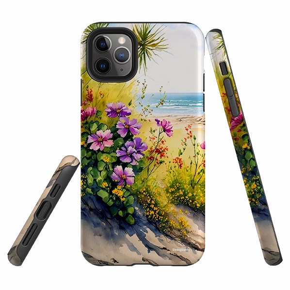 iPhone Tough Case - Lakeside Stylish Grip Texture