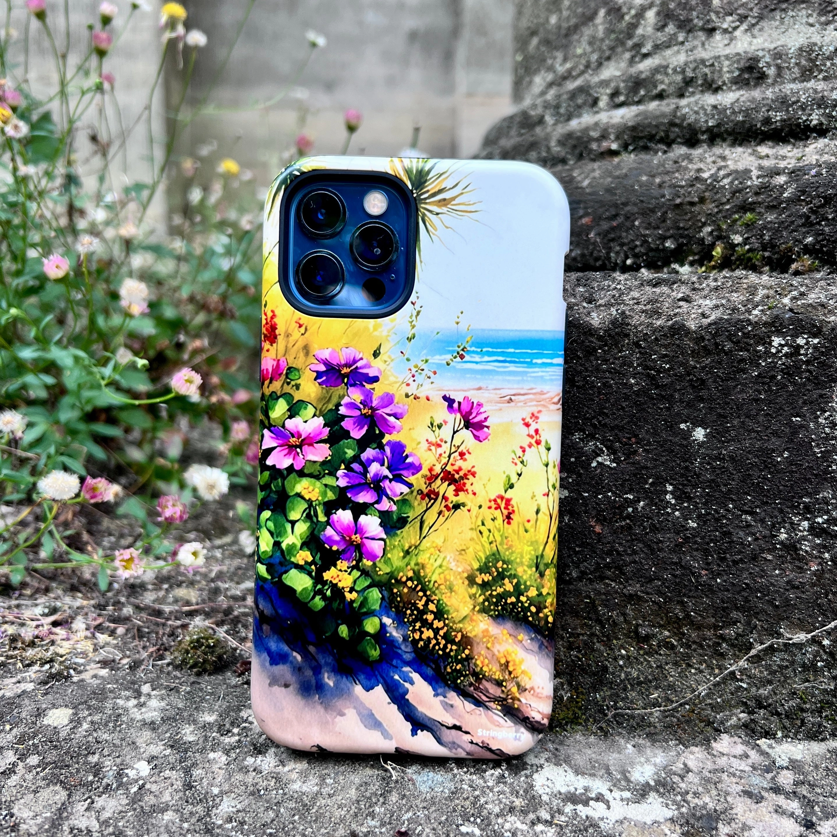 iPhone Tough Case - Lakeside Gift Choice Clear Texture