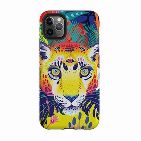 iPhone Tough Case - Leopard By Mia Underwood Soft Build Texture Rugged Texture
