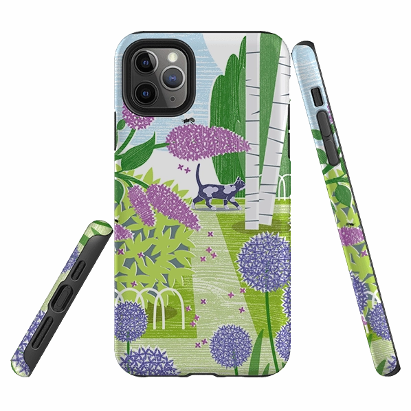 iPhone Tough Case - Lilac And Alliums By Liane Payne Refined Pattern Trendy Aesthetic