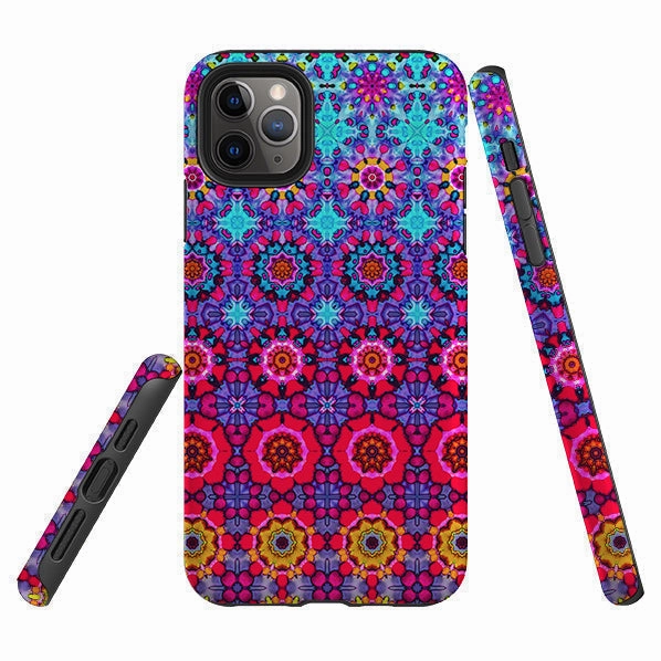 iPhone Tough Case - Long Beach Blues Fashion Look Rugged Grip