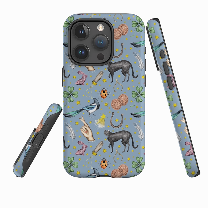 iPhone Tough Case - Lucky By Catherine Rowe Comfort Texture Layer