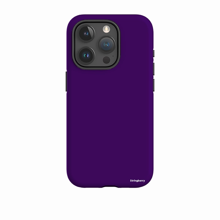 iPhone Tough Case - Manilla Purple Drop Protection
