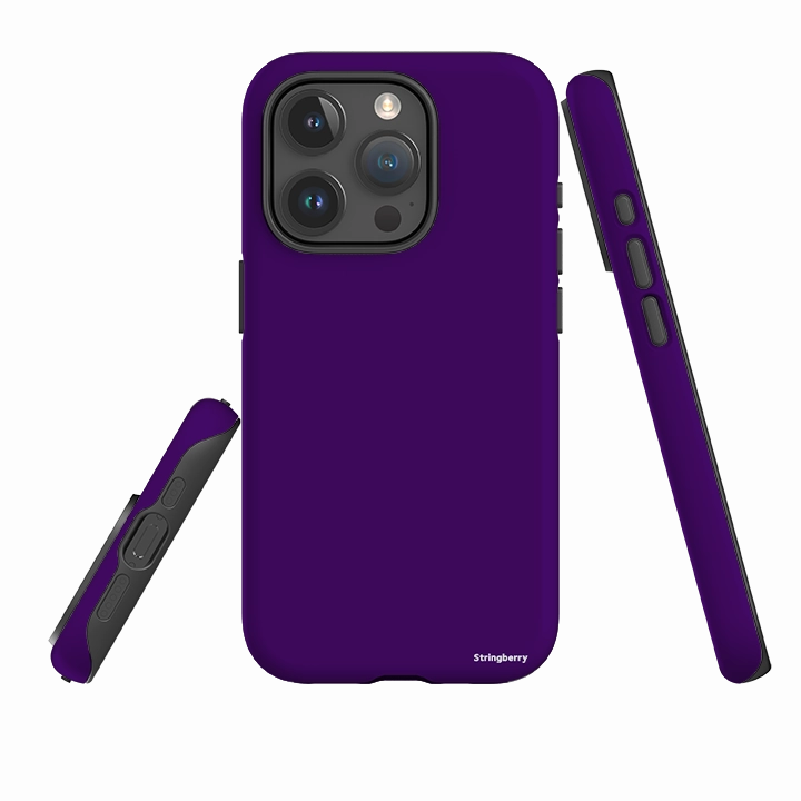 Gradient Finish iPhone Tough Case - Manilla Purple