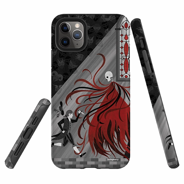 Elegant Surface Trendy Pattern iPhone Tough Case - Masque Of The Red Death By Jenny Zemanek