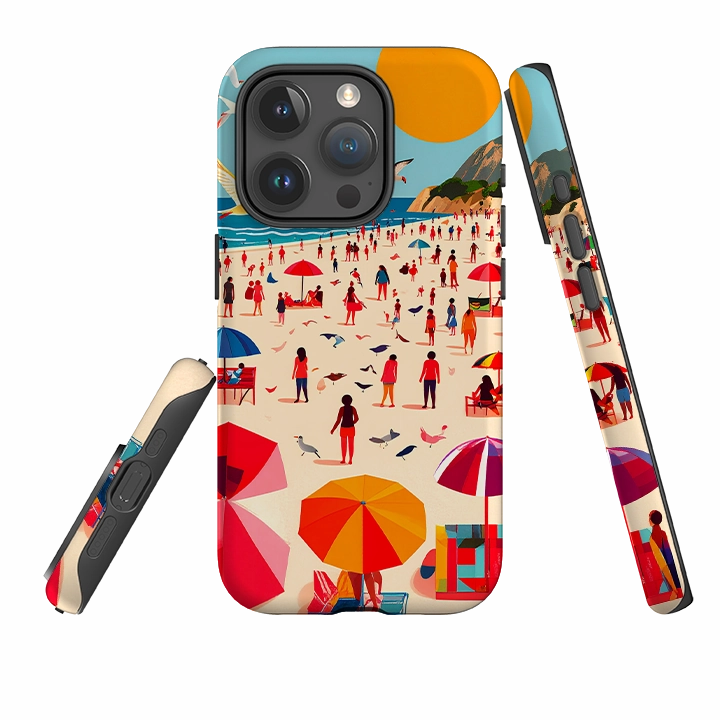 Fashion Choice Desk Companion iPhone Tough Case - Mediterranean Beach Life