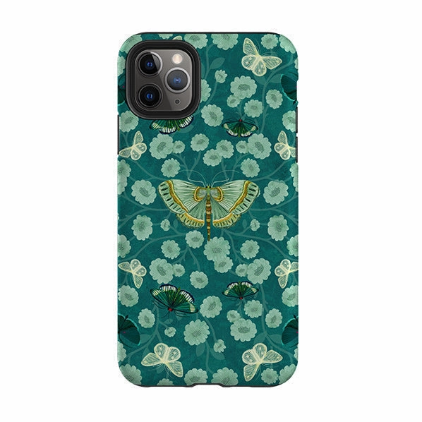 iPhone Tough Case - Medium Moth 2 By Katherine Quinn Durable Material
