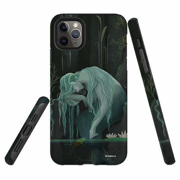 Sleek Grip iPhone Tough Case - Mermaid By Anna Stead