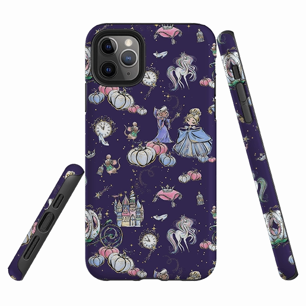 Premium Pattern Design iPhone Tough Case - Midnight