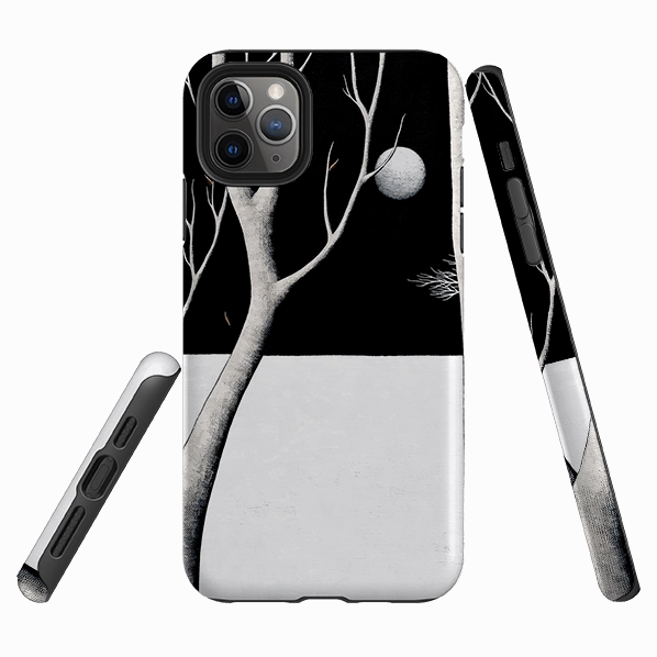 Soft Touching iPhone Tough Case - Midnight Walk By Natasha Newton