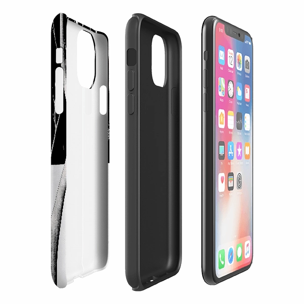 Protective cover iPhone Tough Case - Midnight Walk By Natasha Newton