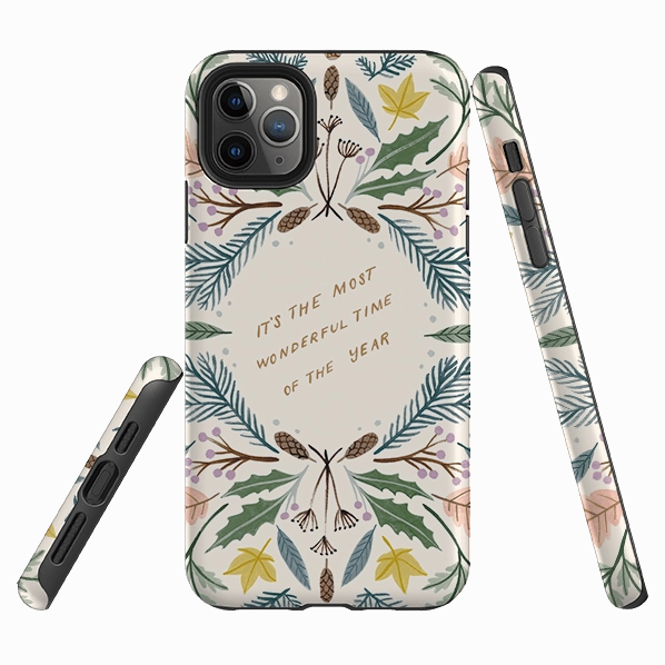 Luxury Surface Layer iPhone Tough Case - Most Wonderful Time By Meghann Rader